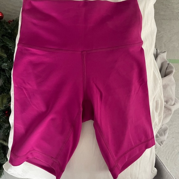 LULULEMON BIKER SHORTS Ripened Raspberry Pink - Picture 3 of 7